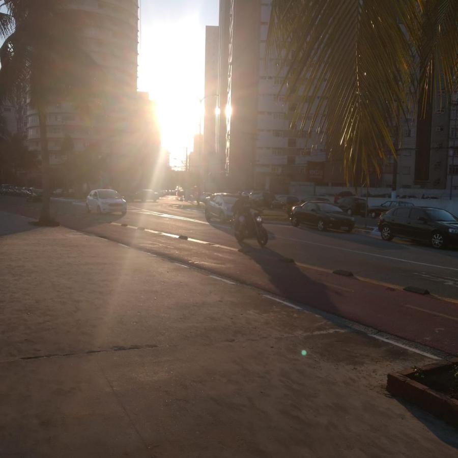 Apartamento Temporada São Vicente Exterior foto